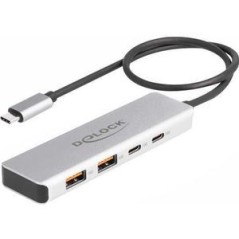 "DeLock 4-Port USB Hub - Expand Your Connectivity with High-Speed Performance | 4043619642304"